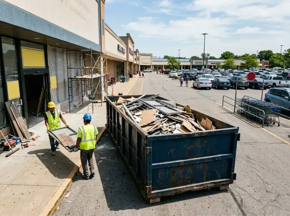 retail-store-renovation-debris-003 — frequently asked questions, Roll-off Dumpster Rentals in Dodge Center, MN